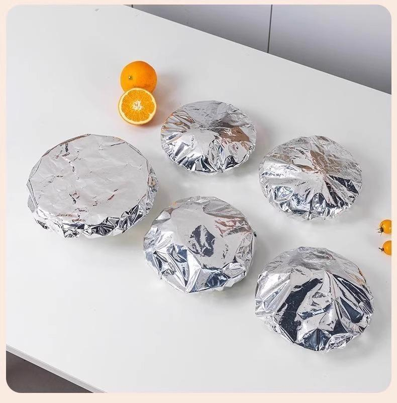 Home dining table & food container aluminum foil heat-retaining cover, kitchen food insulation and freshness keeping, high-quality aluminum foil.